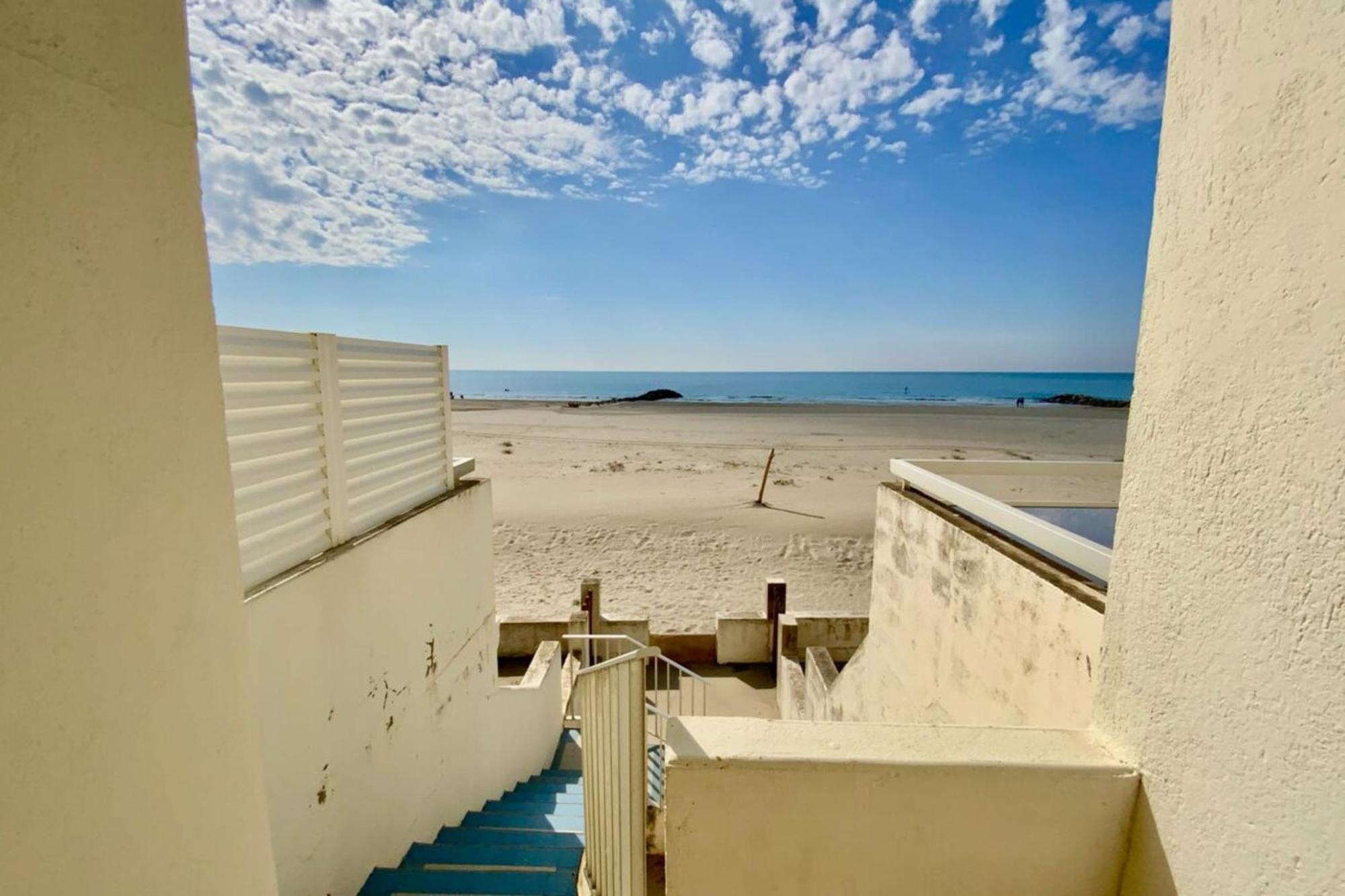 The Beach - Beachfront 2 Bedrooms With View ! Palavas-les-Flots Kültér fotó